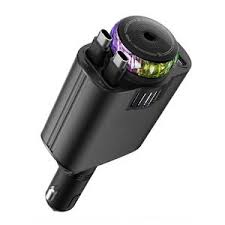 5 in 1 car diffuser with fast multiple car charger and RGB fashion light